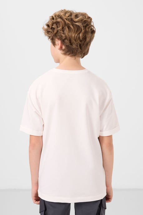 Jugend-T-Shirt mit Oversize-Passform und Rundhalsausschnitt - Image 5