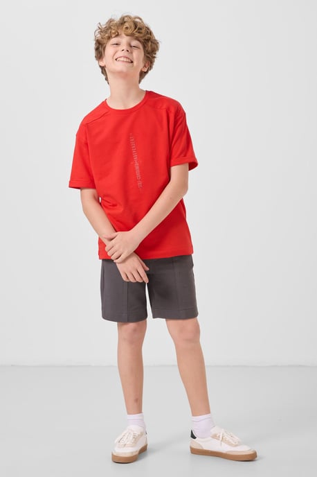 Jugend-T-Shirt mit Oversize-Passform und Rundhalsausschnitt - Image 2