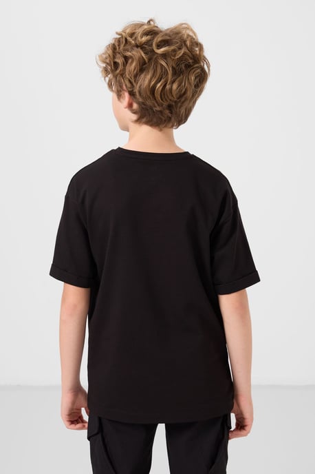 Jugend-T-Shirt mit Oversize-Passform und Rundhalsausschnitt - Image 5