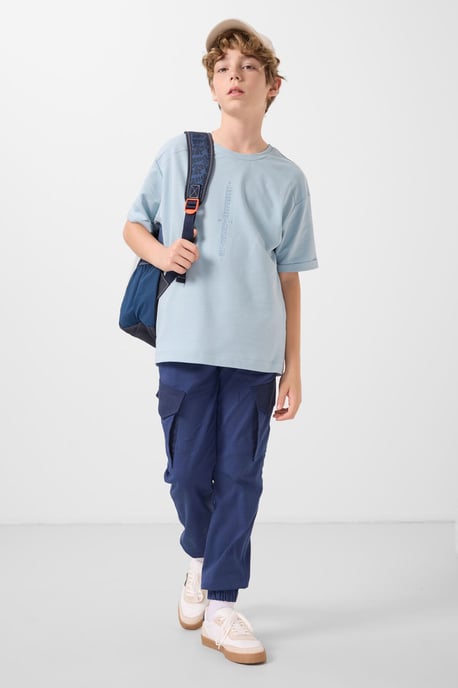 Oversized-T-Shirt für Jugendliche mit Rundhalsausschnitt - Image 6