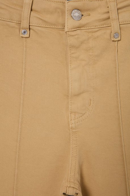 TRENDYOLMİLLA Damen Einfarbig Hohe Taille Jeans - Image 3