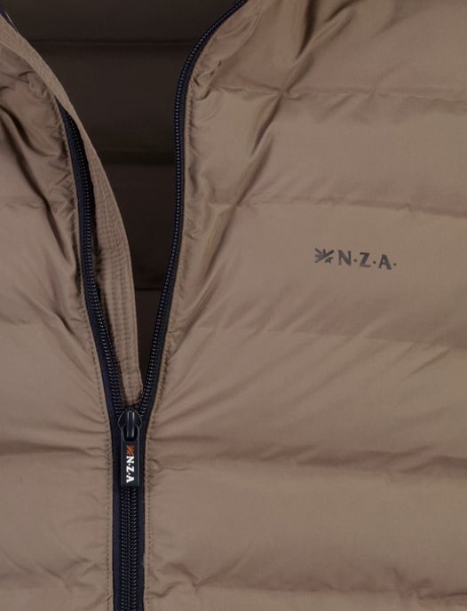 New Zealand braune Polyesterjacke - Image 3