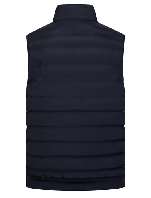 Cavallaro Napoli Dunkelblaue Polyester-Weste - Image 2