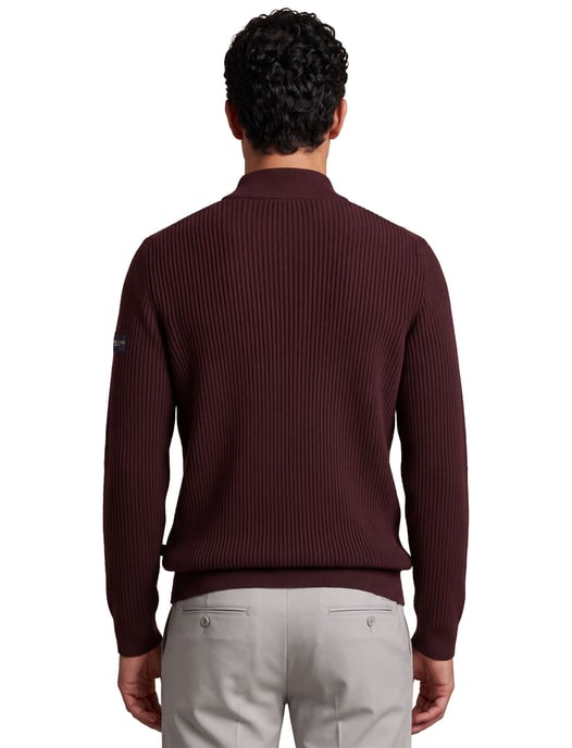 Cavallaro Strickpullover Bordeaux - Image 2