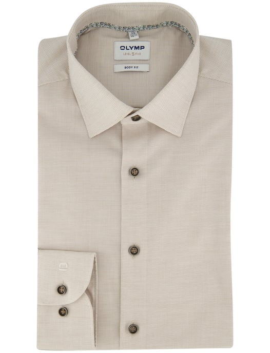 OLYMP Beige Slim-Fit-Hemd - Image 2