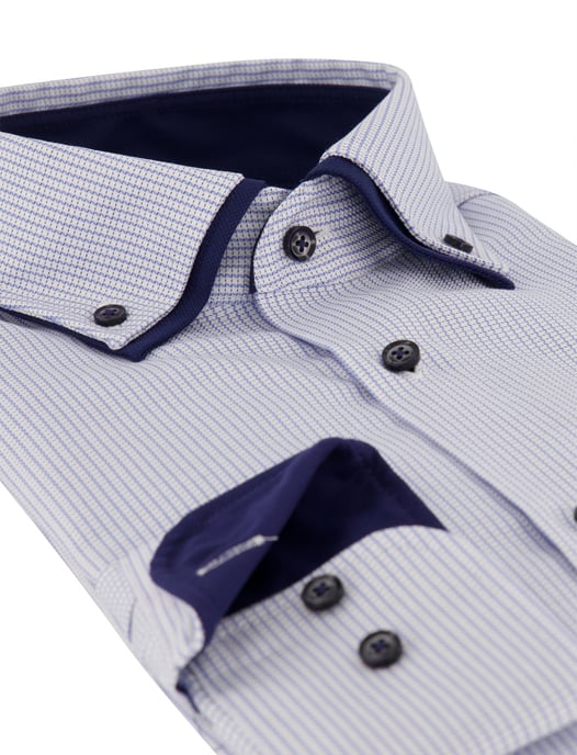 Venti Hemd Blau Weiter Schnitt - Image 3