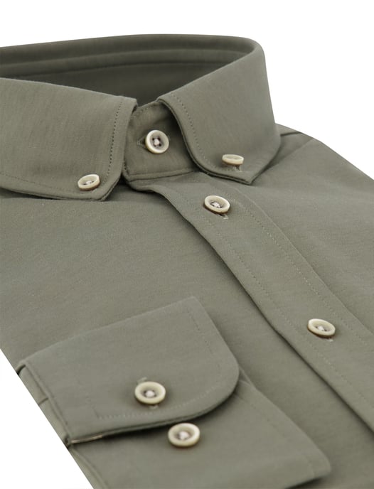 Giordano Khaki-Jerseyhemd - Image 3