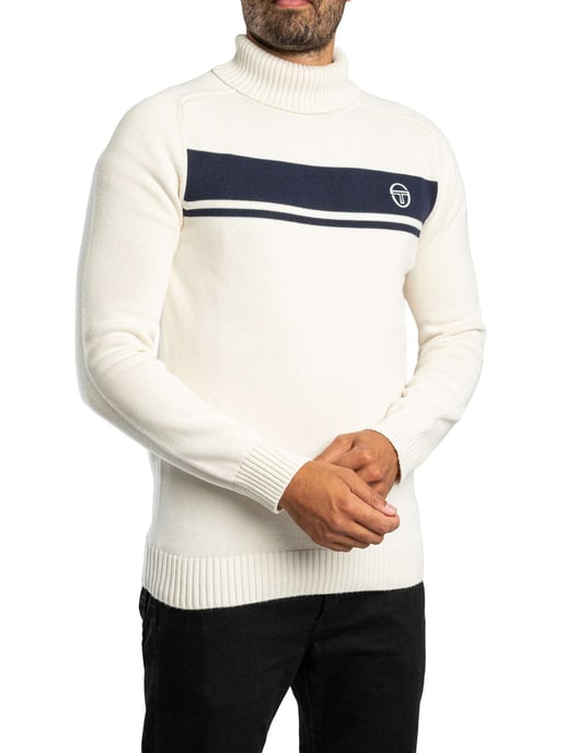 Sergio Tacchini Rollkragenpullover Damarindo, Weiß - Image 2