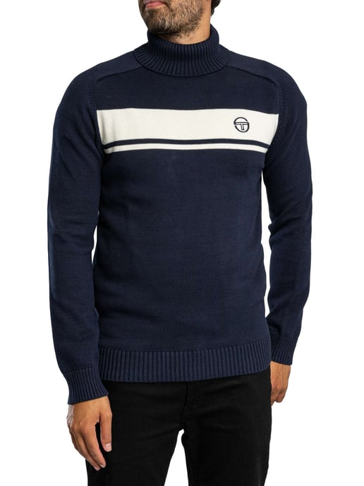 Sergio Tacchini Rollkragenpullover Damarindo, Blau - Image 2