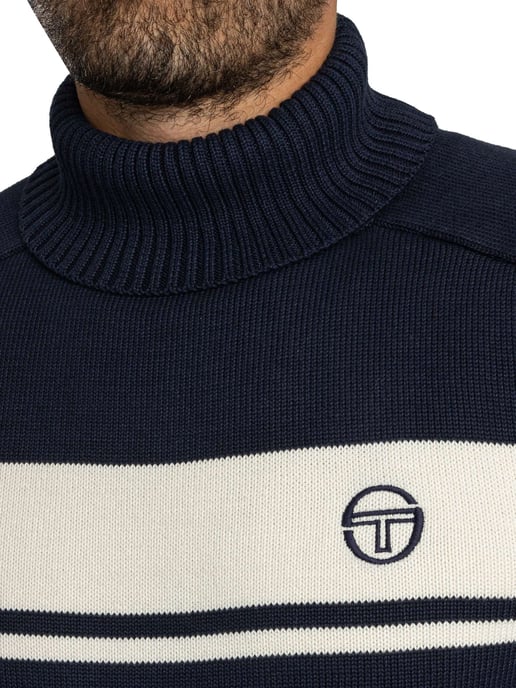 Sergio Tacchini Rollkragenpullover Damarindo, Blau - Image 4