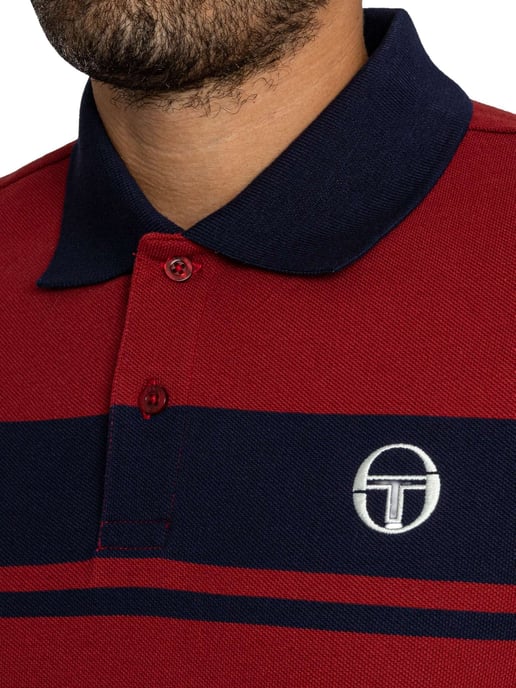 Sergio Tacchini Youngline Poloshirt, Rot - Image 4