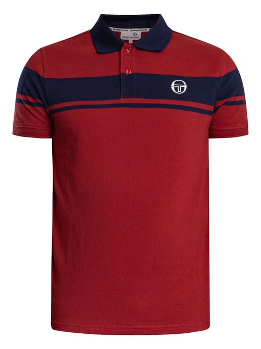 Sergio Tacchini Youngline Poloshirt, Rot - Image 5