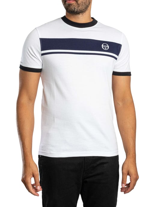 Sergio Tacchini Master Crew T-Shirt, Weiß - Image 1