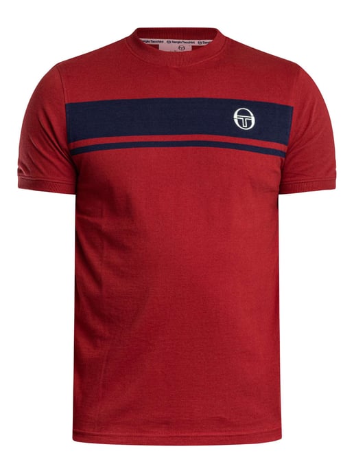 Sergio Tacchini Master Crew T-Shirt, Rot - Image 5
