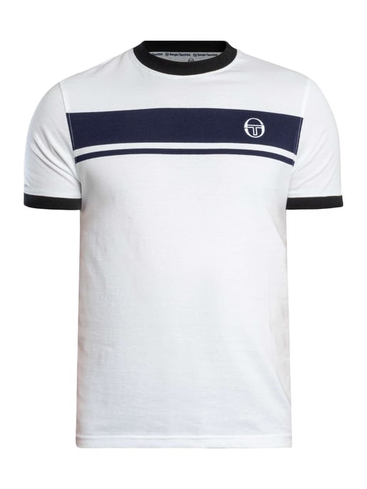Sergio Tacchini Master Crew T-Shirt, Weiß - Image 5