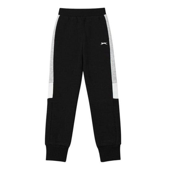 Slazenger - Trainingsanzug für Kinder, Fleece (Schwarz/Grau) - Image 5