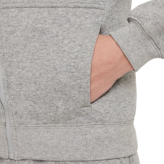 Nike - "Sportswear Core" Trainingsanzug für Jungen, Fleece (Grau/Weiß) - Image 4