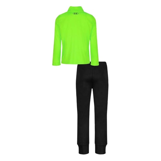Under Armour - Trainingsanzug-Set für Jungen, mit kurzem Reißverschluss (Limone/Schwarz) - Image 2