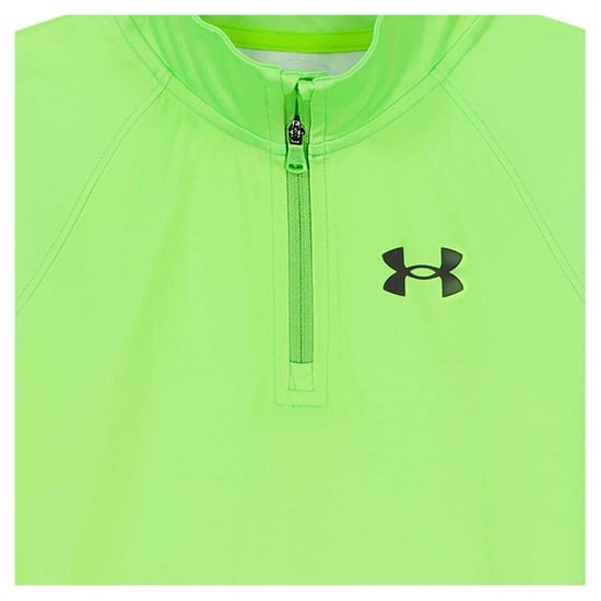 Under Armour - Trainingsanzug-Set für Jungen, mit kurzem Reißverschluss (Limone/Schwarz) - Image 3