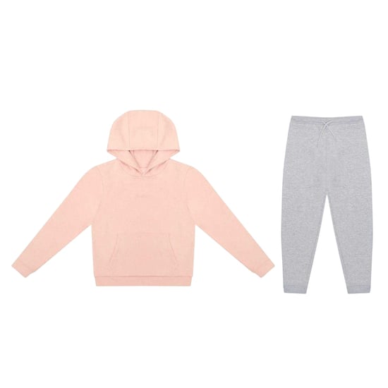 Firetrap - Hoodie und Jogginghosen-Set für Mädchen, Fleece (Pink/Grau) - Image 1