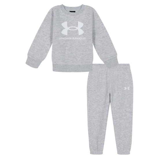 Under Armour - Sweatshirt & Jogginghose-Set für Baby-Jungs (Grau/Weiß) - Image 1