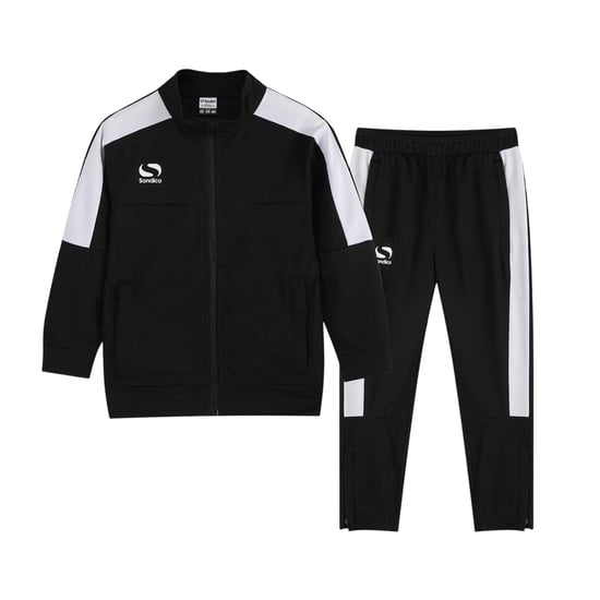 Sondico - "Strike" Trainingsanzug-Set für Jungen (Schwarz/Weiß) - Image 1