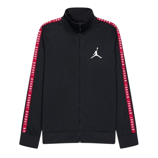 Nike - "Air Jordan" Trainingsanzug für Kinder, Langärmlig (Schwarz/Rot) - Image 1