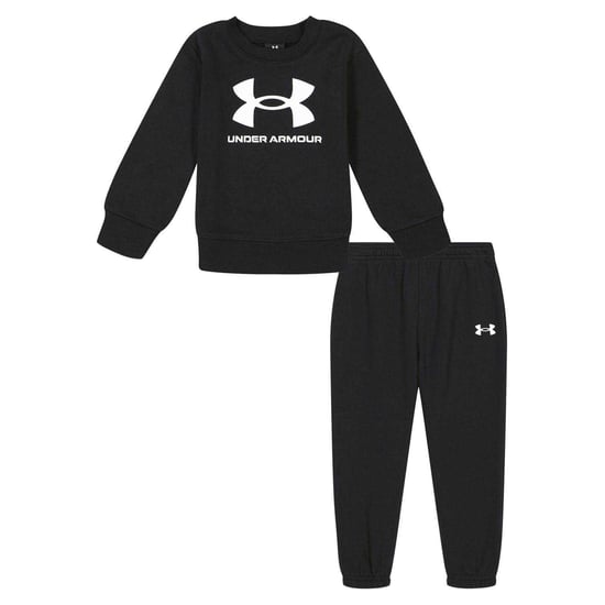 Under Armour - Sweatshirt & Jogginghose-Set für Baby-Jungs (Schwarz/Weiß) - Image 1