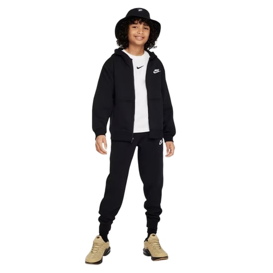 Nike - "Sportswear Core" Trainingsanzug für Jungen, Fleece (Schwarz/Weiß) - Image 1