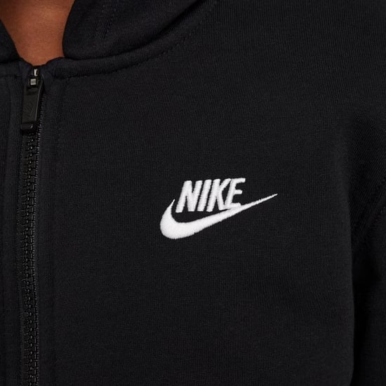 Nike - "Sportswear Core" Trainingsanzug für Jungen, Fleece (Schwarz/Weiß) - Image 4