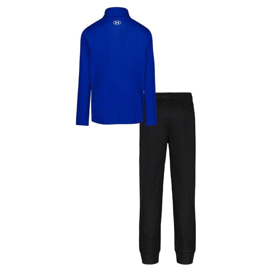 Under Armour - Trainingsanzug-Set für Jungen, mit kurzem Reißverschluss (Tech Blau/Schwarz) - Image 2
