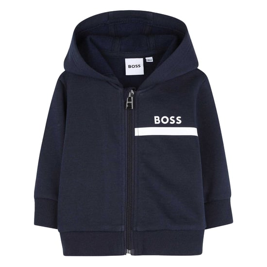Boss - Trainingsanzug-Set für Baby, Fleece (Marine) - Image 3