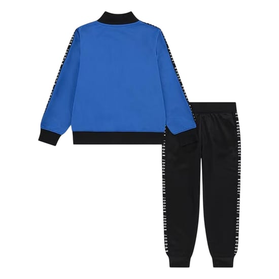 Nike - "Air Jordan" Trainingsanzug für Kinder, Langärmlig (Blau/Schwarz) - Image 2