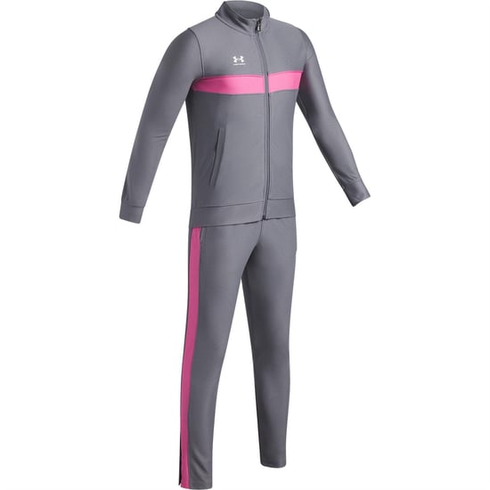 Under Armour - "Challenger Training" Trainingsanzug für Kinder (Titanium-Grau) - Image 3