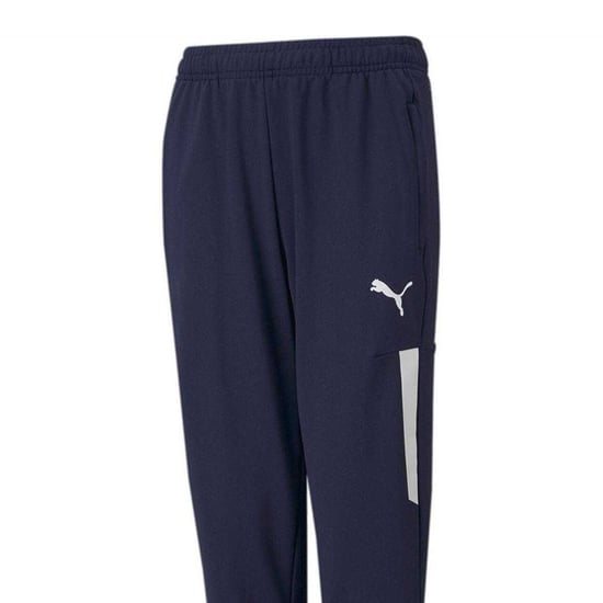 Puma - "TeamLIGA Pro" Trainingshose für Kinder (Kurzmantel/Weiß) - Image 3