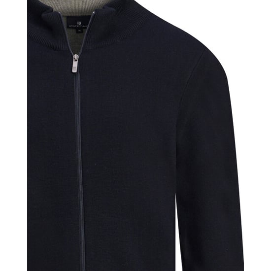 State of Art Dunkler Pullover mit V-Ausschnitt - Image 3