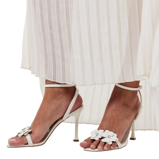 Aldo - "Daisylily" Floral Hohe Absätze für Damen, Leder, Sling Back (Weiß) - Image 4