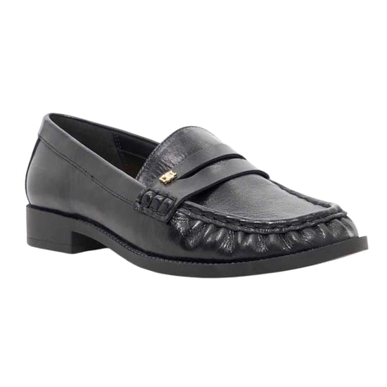 Dune London - "Galex" Penny-Schlupfschuhe für Damen, Leder (Schwarz) - Image 4