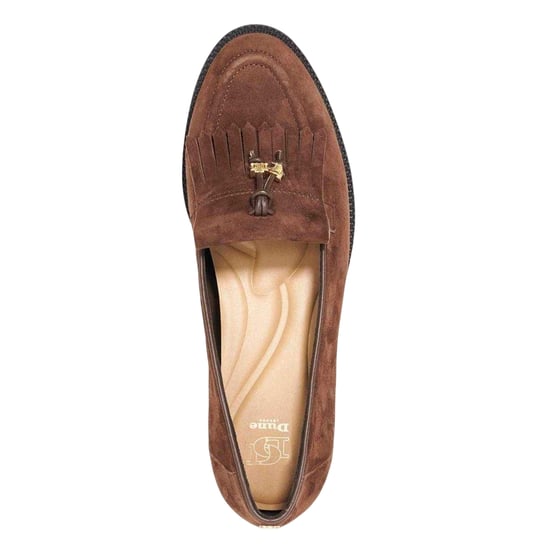Dune London - "Globetrot" Halbschuhe für Damen, Wildleder, Flach (Braun) - Image 3