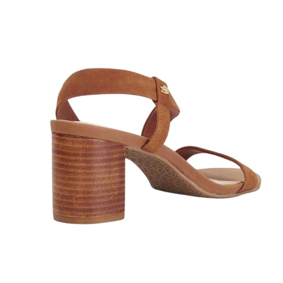 Dune London - Sandalen für Damen, Sling Back, Hoher Blockabsatz (Hellbraun) - Image 2