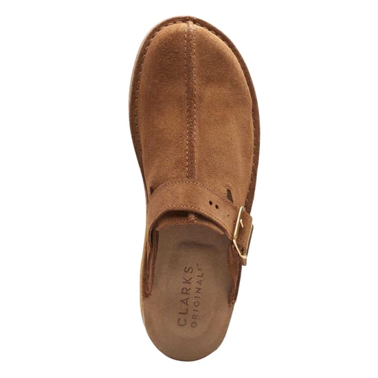 Clarks Originals - "Trek" Mules für Herren, Wildleder, Rückenausschnitt (Braun) - Image 4