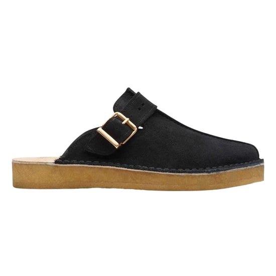 Clarks Originals - "Trek" Mules für Herren, Wildleder, Rückenausschnitt (Schwarz) - Image 1