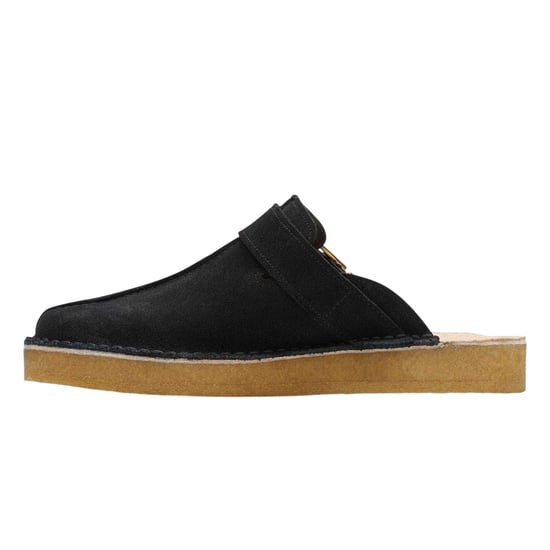 Clarks Originals - "Trek" Mules für Herren, Wildleder, Rückenausschnitt (Schwarz) - Image 3