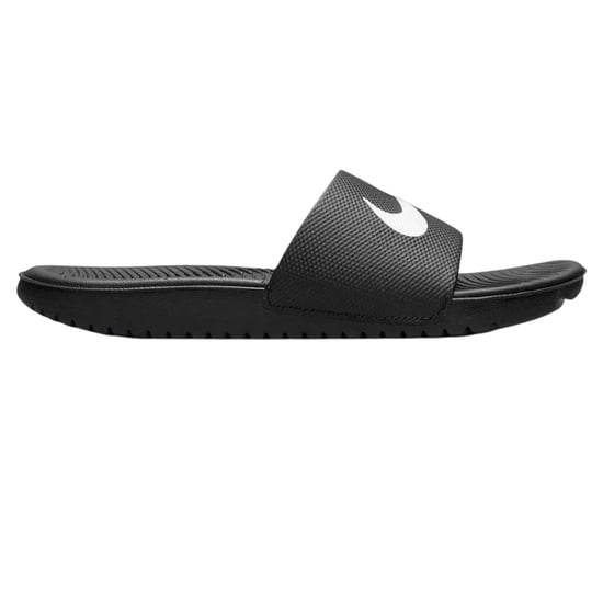 Nike - "Kawa" Pantoffeln für Kinder, Einzelner Riemen, Flach (Ganz in Schwarz) - Image 1