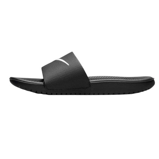 Nike - "Kawa" Pantoffeln für Kinder, Einzelner Riemen, Flach (Ganz in Schwarz) - Image 2