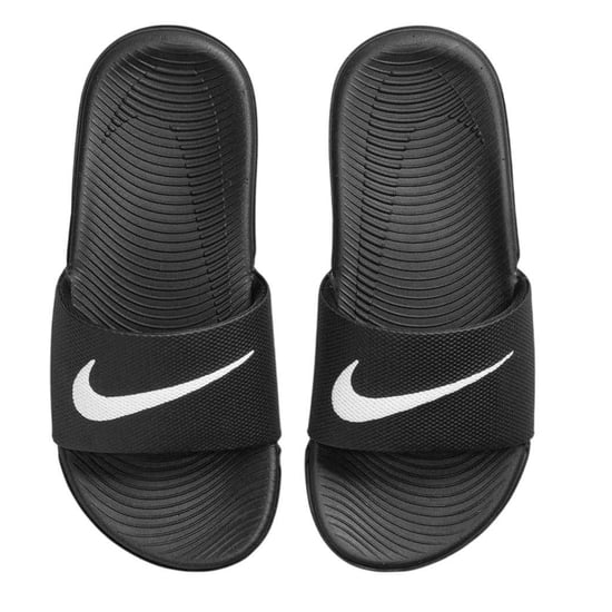 Nike - "Kawa" Pantoffeln für Kinder, Einzelner Riemen, Flach (Ganz in Schwarz) - Image 3