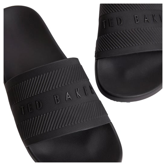 Ted Baker - Badesandale für Herren, geformtes Fußbett, Flach (Schwarz) - Image 3