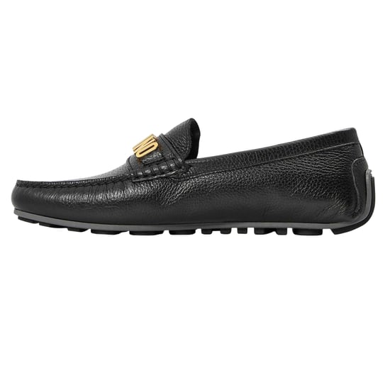 Moschino - Geprägt Badesandale für Kinder, Flach (Schwarz) - Image 2