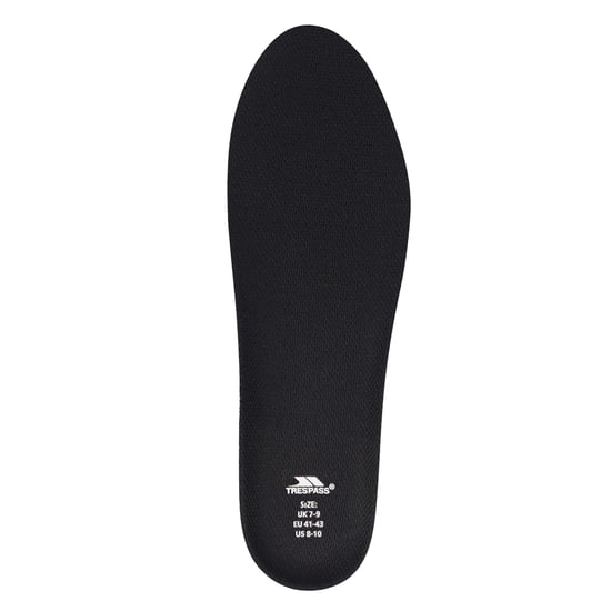 Trespass - "Pacerun" Einlegesohlen für Herren/Damen Unisex (Schwarz/Blau) - Image 1