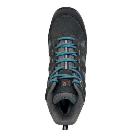 Karrimor - "Mount" Wanderschuhe für Kinder, Leder (Grau/Petrol) - Image 3
